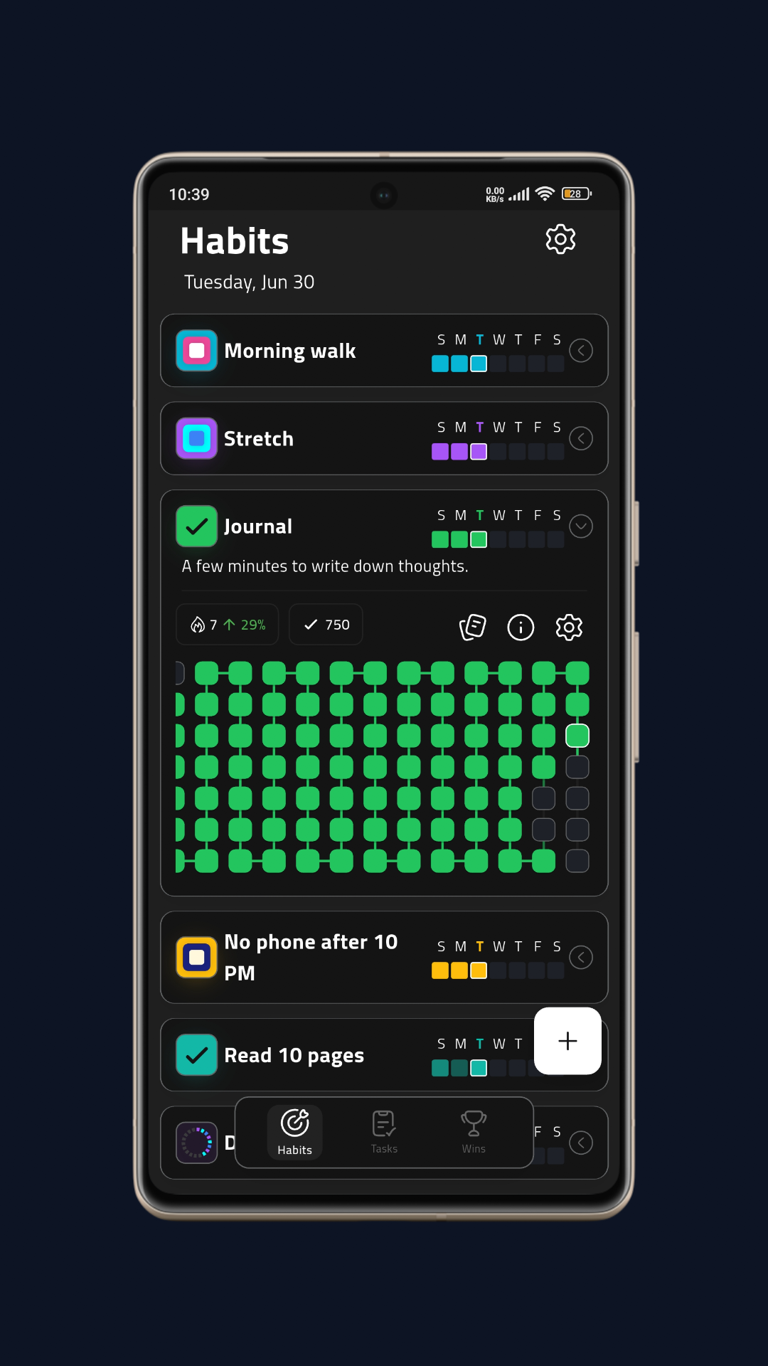 Home screen widgets